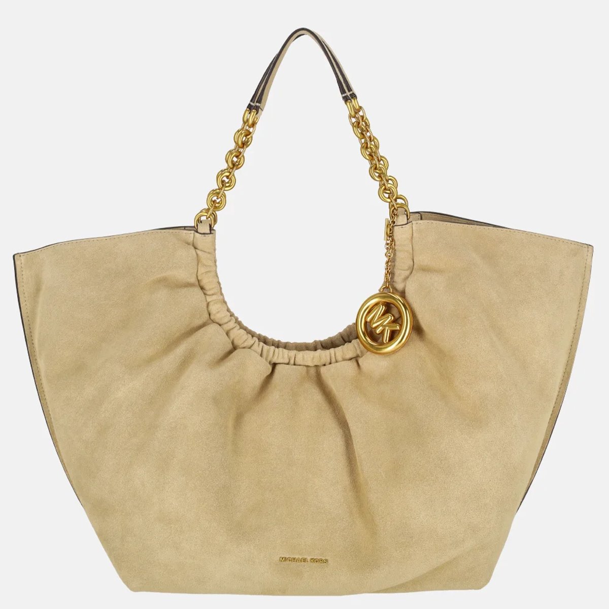 Michael Kors Indie cinch tote shopper L khaki