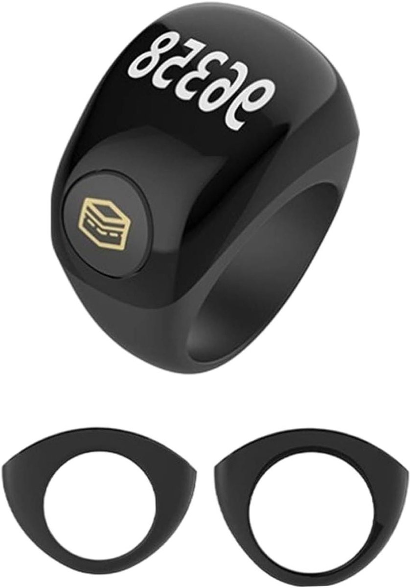 Slimme Ring - Activity Tracker - Activiteiten Bijhouden - Verbeterde Bewegingsdetectie - 7 Dagen Batterij - Zwart
