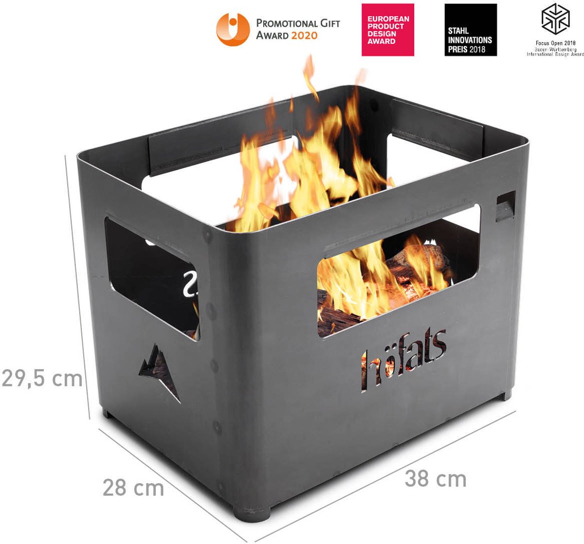 Höfats Beer Box Fire Basket