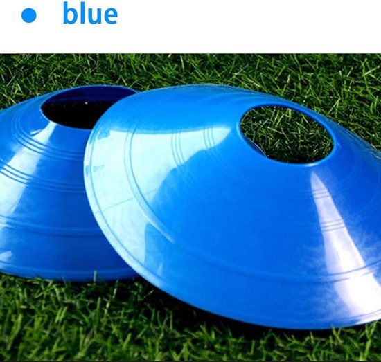 Voetbal Training Kegels - Sport Marker - Sport Training - Duurzaam PE Materiaal - 15 Stuks Set - Kleurrijk — afbeelding 4