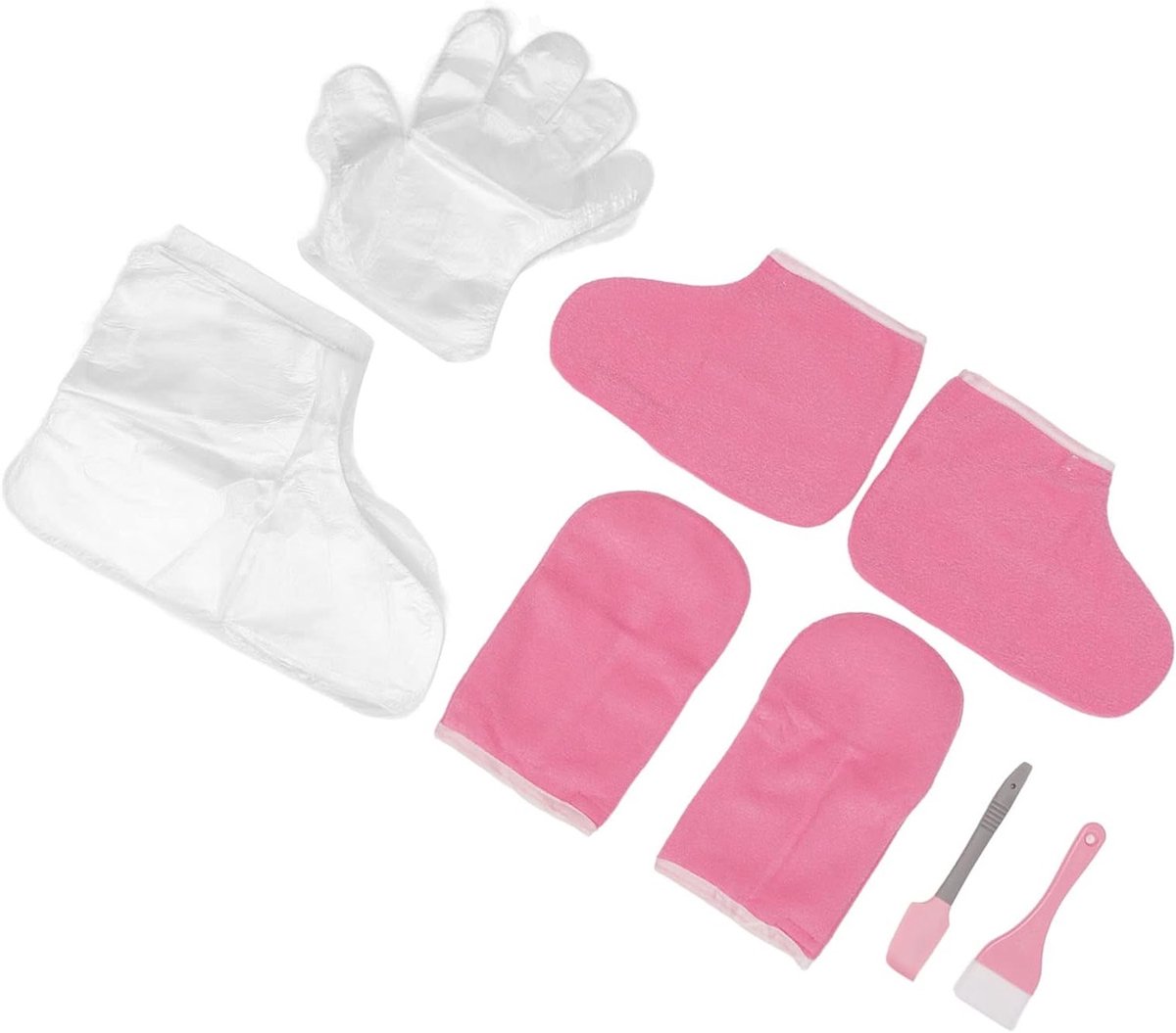 Warmtegevende paraffinehandschoenen en -sokken voor hand- en voettherapie, ideaal voor SPA en wellness verzorging