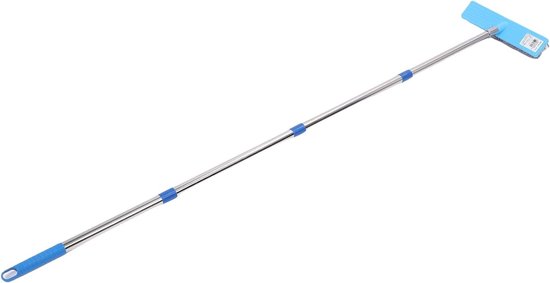 Staaldraadbezem - Buitenbezem - Terras Reinigen - Verstelbare Steel - 30 Cm Breed - Zilver — afbeelding 4