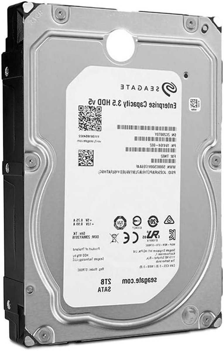 Interne Harde Schijf - Opslag Medium - Server Opslag - Hoge Capaciteit - 2 TB - Zilver