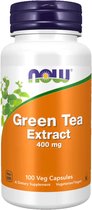 Now Foods Green Tea Extract 400mg (100) Standard - Dieet & Gewichtsbeheersing - Groene thee