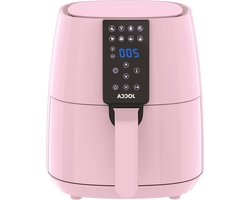 Hete Lucht Frituurpan - Gezond Frituren - Snelle Maaltijden - 12 Voorgeprogrammeerde Menu's - 3.8 Liter - Roze
