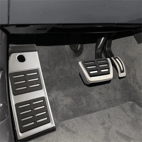 Pedaalhoezen Auto - Voetpedaal Covers - Verbeter Rijervaring - Antislip Oppervlak - Set van 3 - Metaal — afbeelding 3