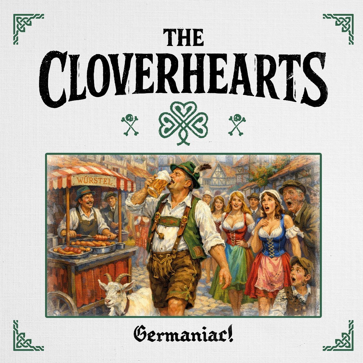 Cloverhearts - Germaniac (LP)