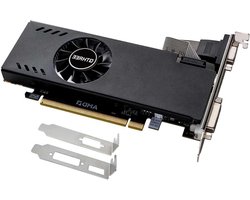 Grafische Kaart - Videokaart PC - Gaming en Creatie - Low Profile Design - 4GB GDDR5 - Zwart