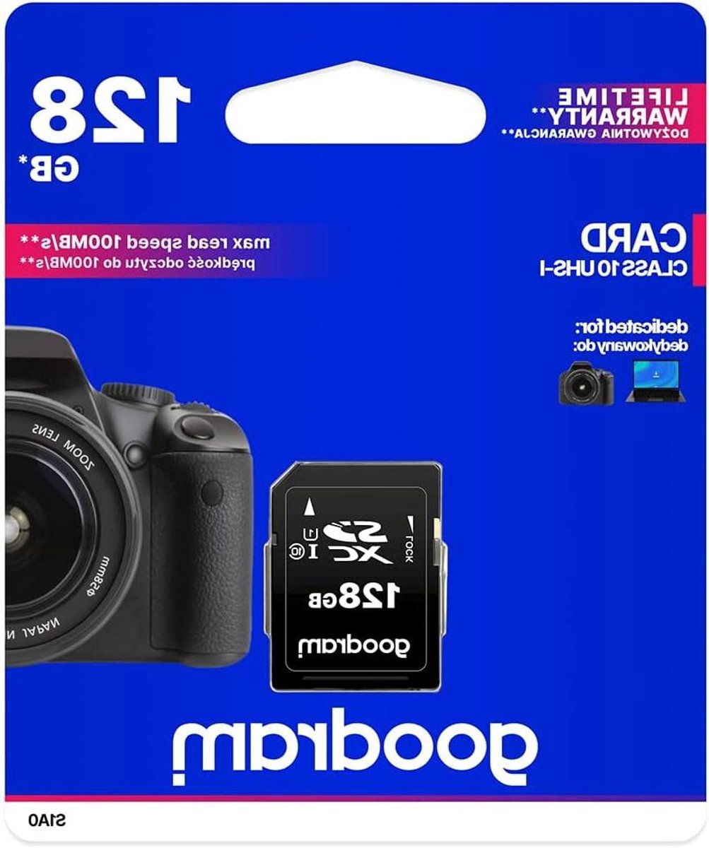 Geheugenkaart - Opslagkaart SD - Foto's Opslaan - Snel Media Lezen - 128 GB - Multicolor