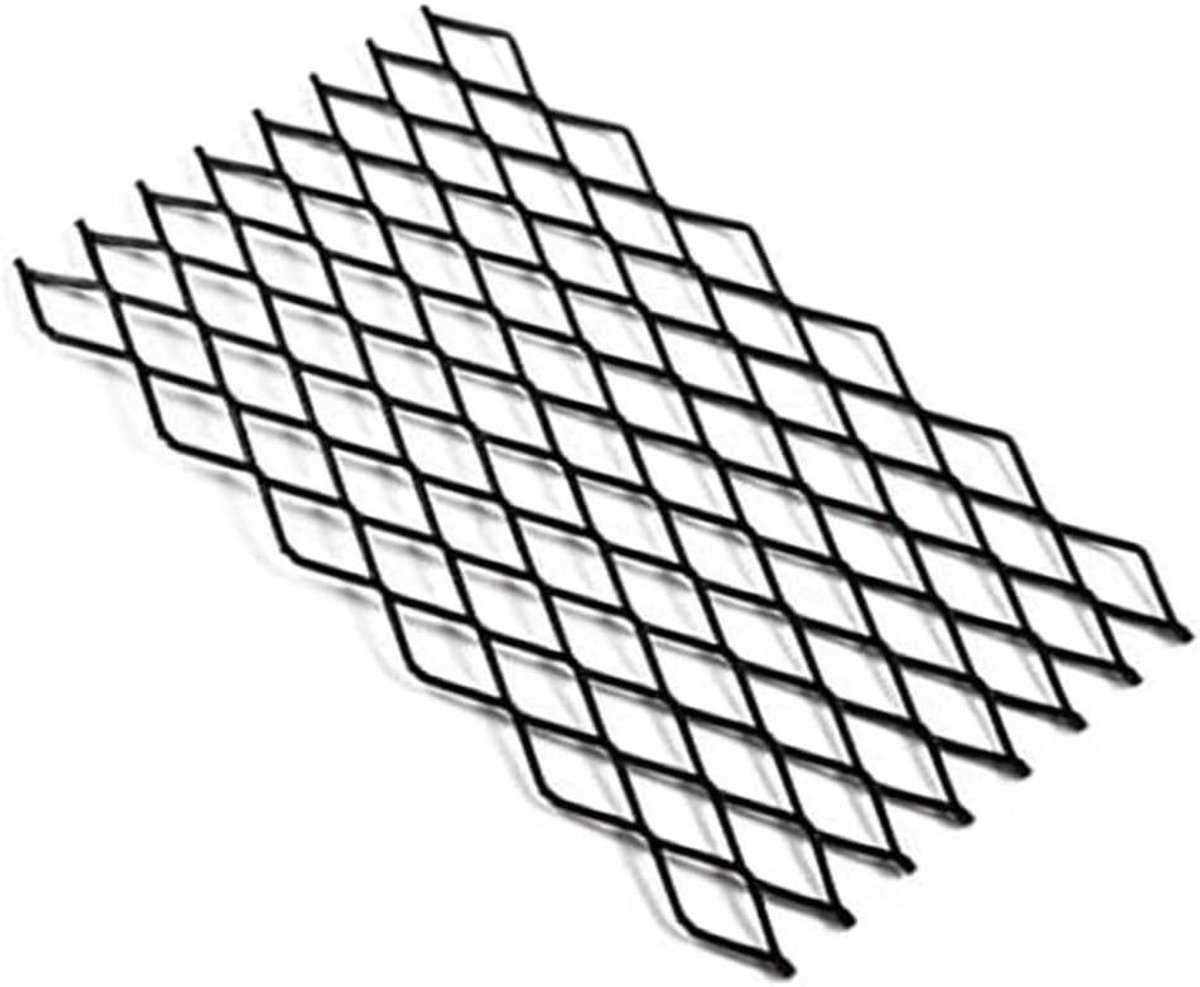 Brandrooster Zwaar - Houtkachelmand Staal - Open Haard Gebruik - Effectieve Ember Bevatting - 30 x 20 cm - Zwart