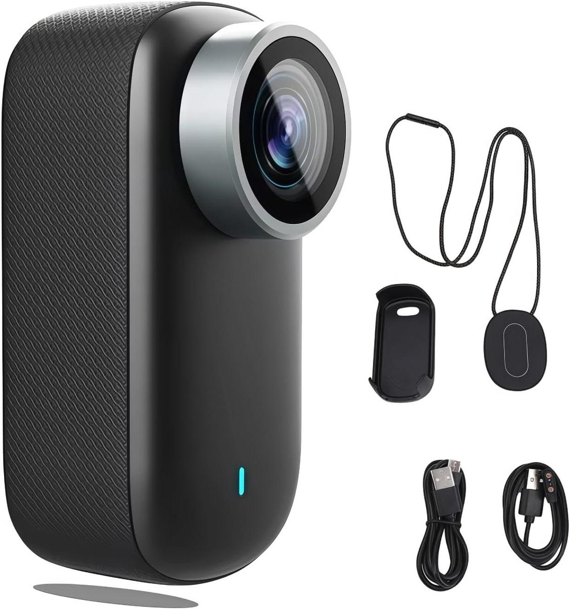 Mini Body Camera - Actie Camera - Reizen Vastleggen - 4K HD Opname - 3 uur batterij - Zwart