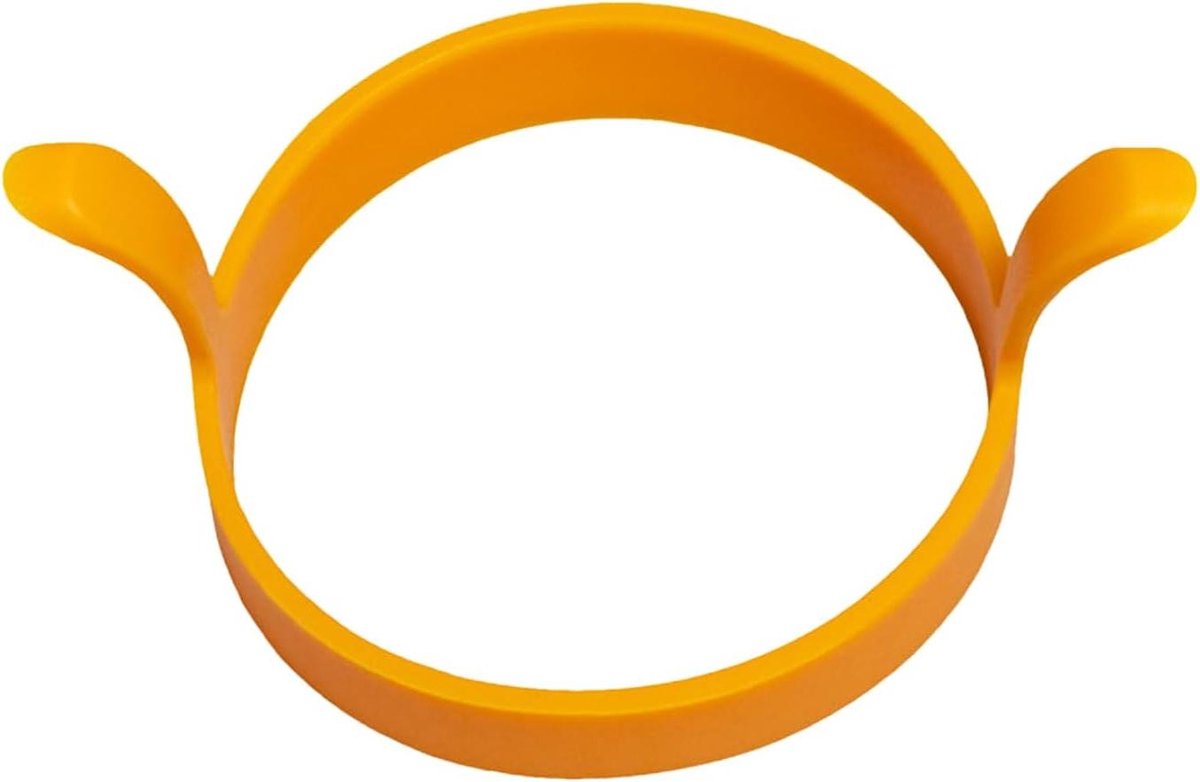 Eierringen Spiegeleivorm Ontbijt Maken Antiaanbaklaag 11.5 cm Oranje