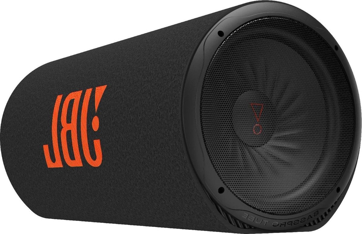 Actieve subwoofer - Krachtige bas - Auto audio - Met afstandsbediening - 30 cm buis - Zwart