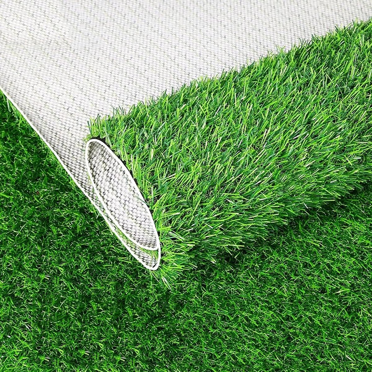 Kunstgras Tapijt - Synthetisch Gazon - Ruimte Vergroenen - Realistische Look - 25 mm Poolhoogte - 4-Tone Groen