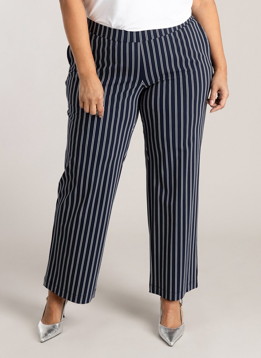 COLLETTA Nadine Bottoms - Dark Blue/White - maat X-0(44)