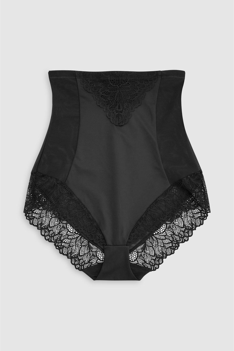 Next Dames - Vormgevende slip met stevige buikcontrole en superhoge taille - Zwart Black