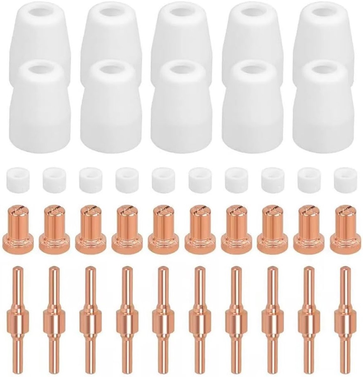 Verbeter je plasma snijervaring met vervangingsonderdelen: nozzles, keramische doppen en accessoires voor plasma snijders, ideaal voor precisiewerk en duurzaamheid