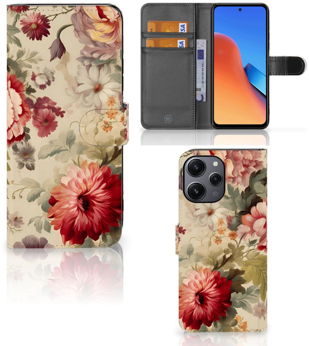 Hoesje voor Xiaomi Redmi 12 Bloemen