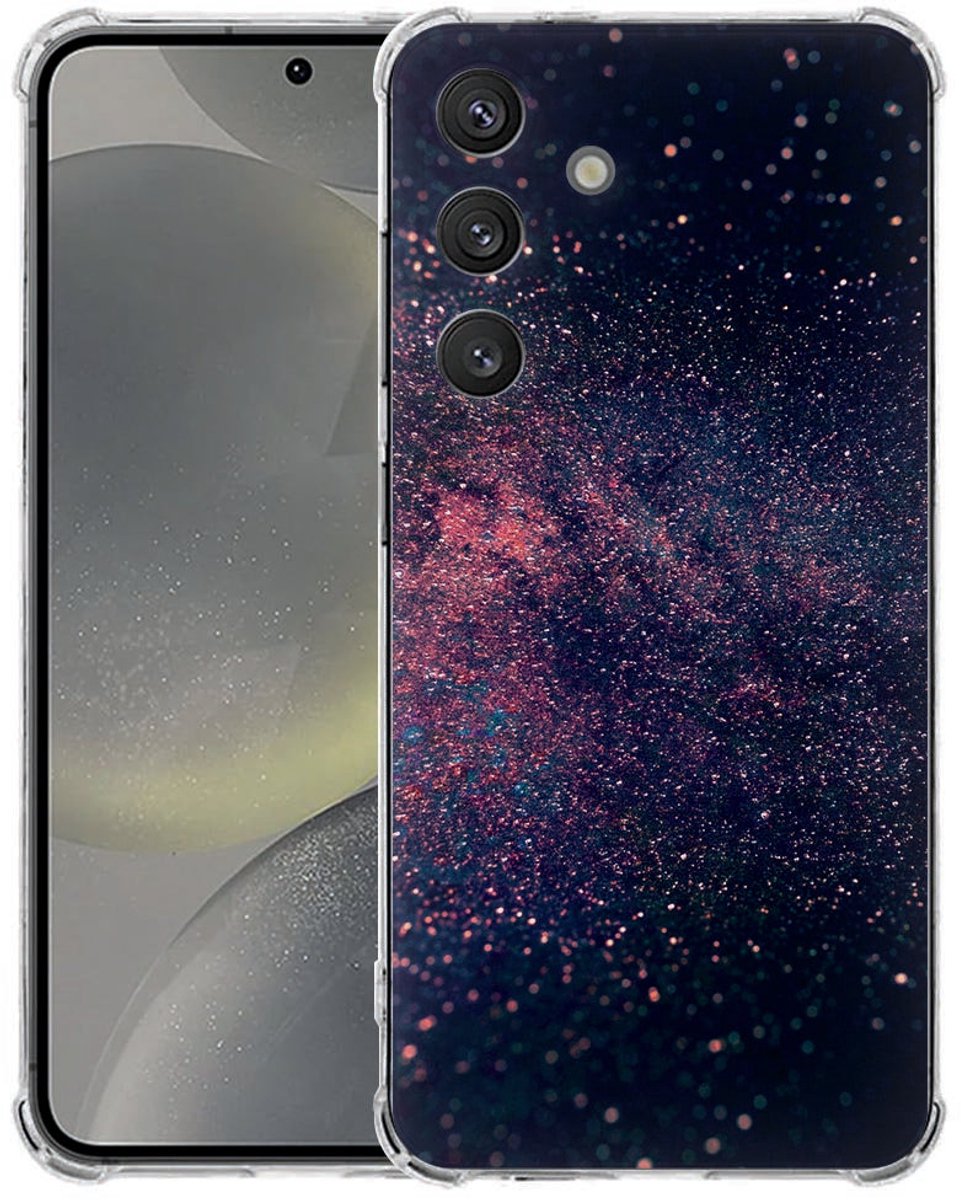 Samsung Galaxy S25 FE Hoesje - Stars TPU Antishock