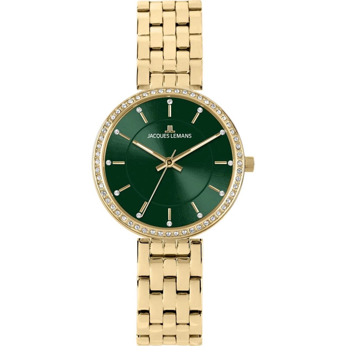 Jacques Lemans - 1-2212G - Polshorloge - Dames - Kwarts - Milano