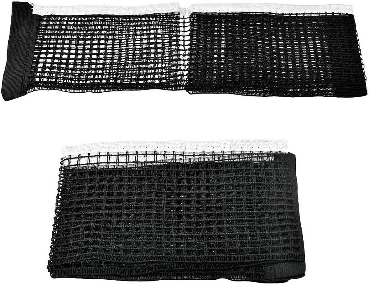 Tafeltennis Vervangnet - 2 Stuks Polyester Ping Pong Net, Vouwbaar voor Binnen en Buiten