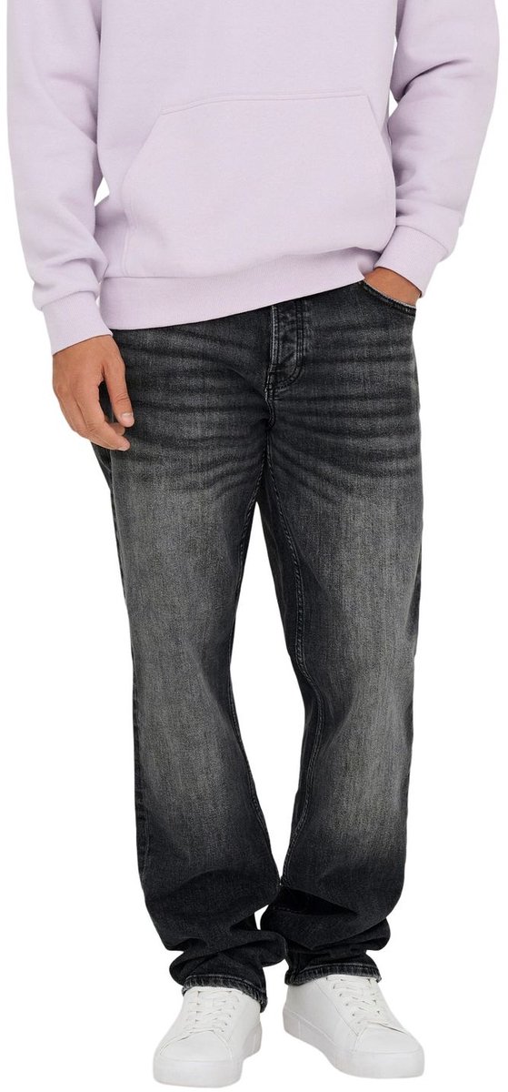 ONLY&SONS - ONSEDGE PERFORMANCE WB 3824 DOT DNM NOOS - Heren - Jeans