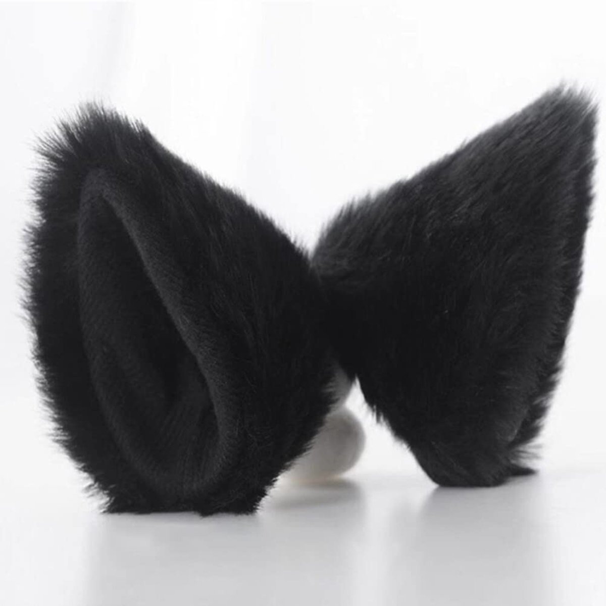 Dailygoods- Kattenoren - 2 Stuks Haarspeld - Decoratieve Hoofddeksel - Dierenaccessoires - Themafeesten - Duurzaam en Draagbaar - Haaraccessoire