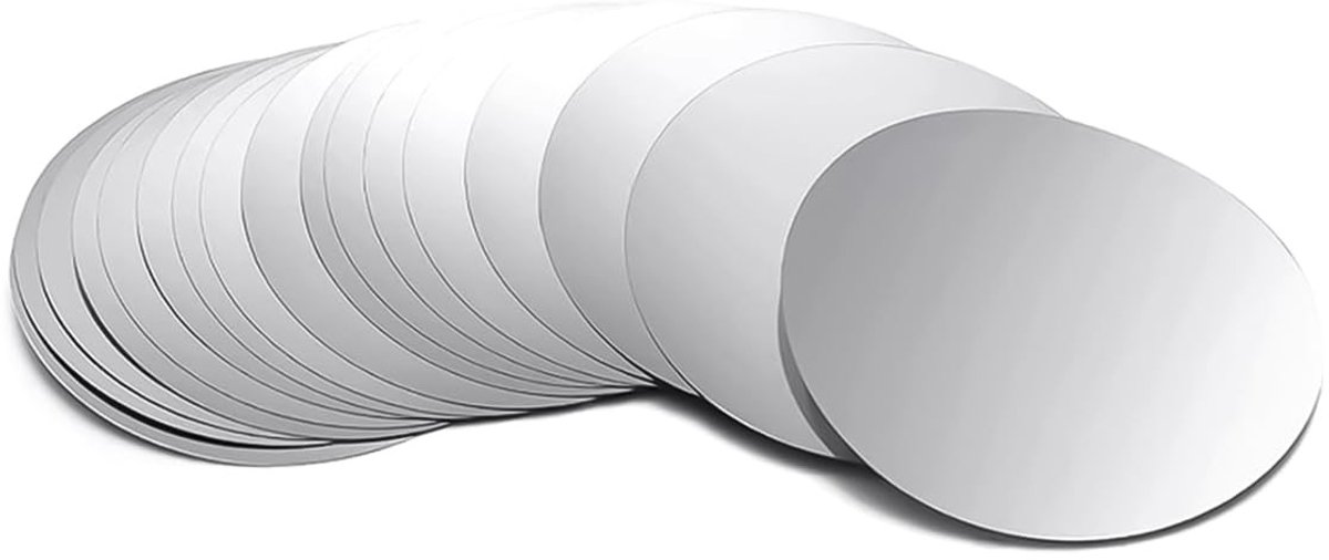 Dailygoods- Druppelstop 50 stuks - Herbruikbare Schenktuit - Flexibel - Draagbaar - Voorkomt vlekken - Afmetingen 7,5 x 7,5 cm