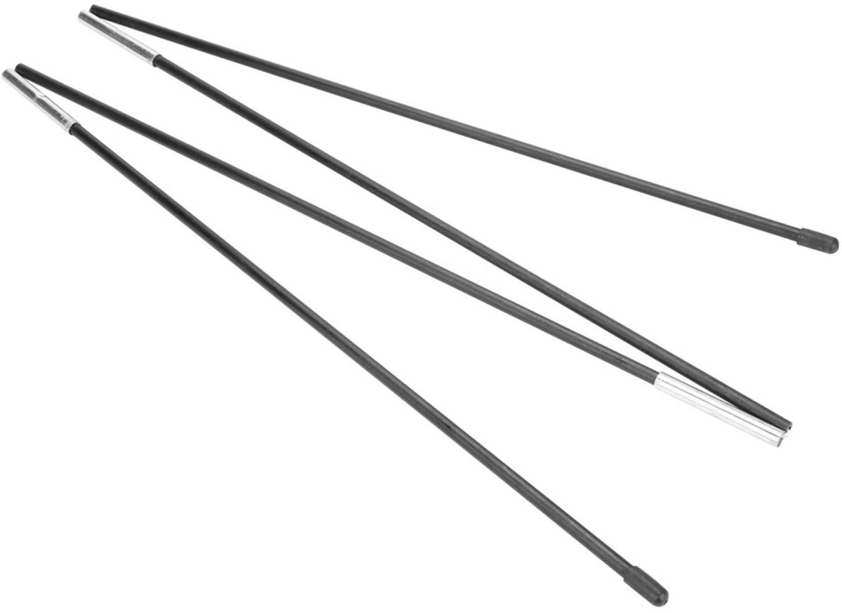 Dailygoods- Tentstok Elastisch - Draagbare Lichtgewicht Tentstok - Vervangende Stang - Geschikt voor 2 x 2 m Tent - Glasvezel Materiaal - Tentpaal