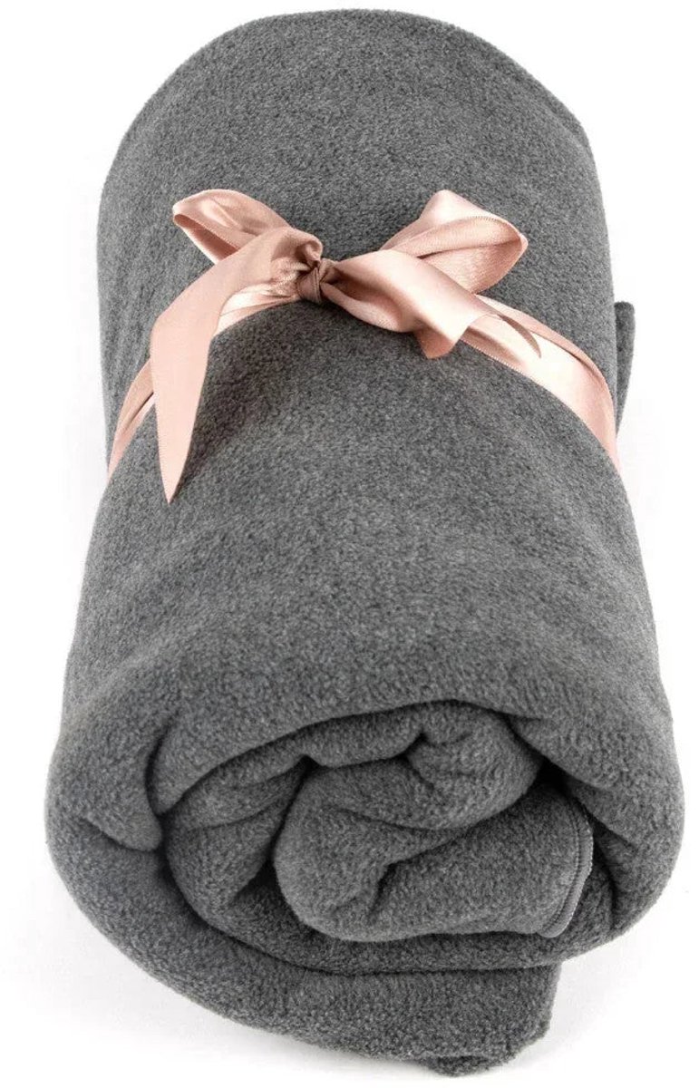 Yogadeken fleece - Myga - grijs