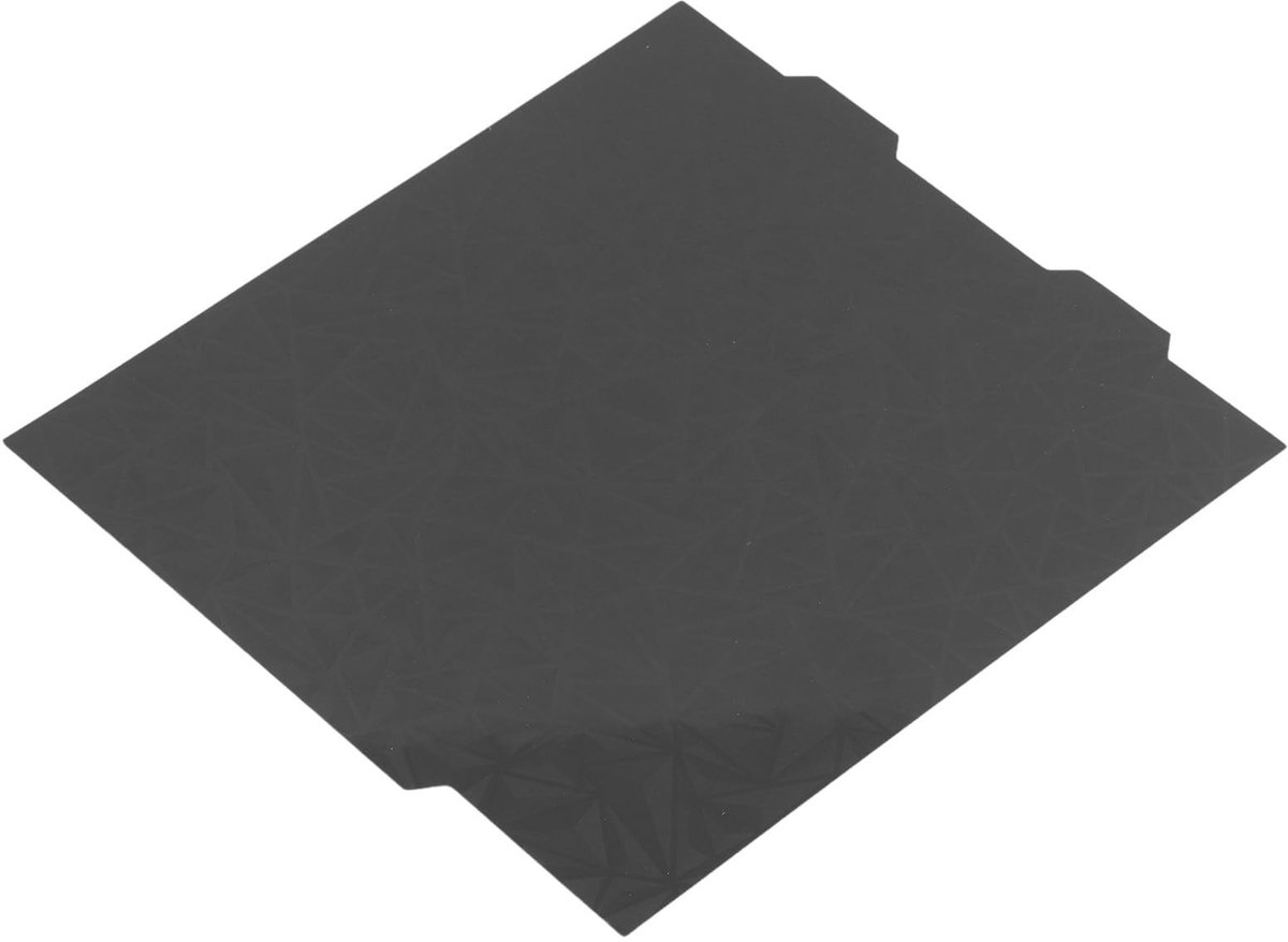 Dailygoods- 3D-printer Bouwplaat - Getextureerd PEI/Glad PEO - 180x180mm - Dubbelzijdig Flexibel - Verenstaalplaat - Geschikt voor Bambu Mini 3D-printer