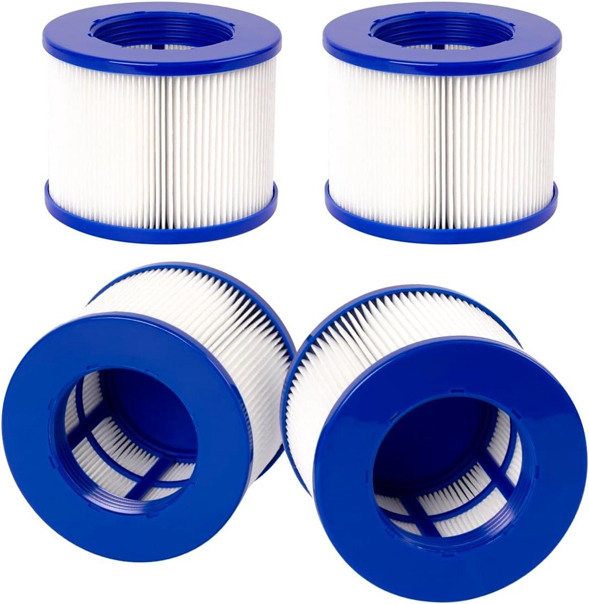 4PCS Type VI Filter Spa Filter Cartridge voor GYMAX SPA - Hoogwaardige Waterfiltratie en Ondersteuning voor Wellness
