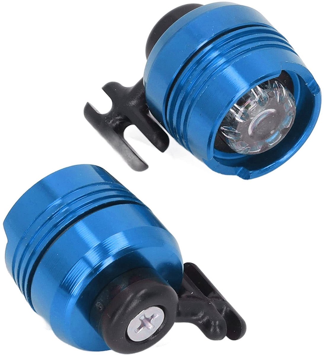 Dailygoods - Set van 2 Grappige Schoenlampen voor Crocs en Sneakers (Blauw)