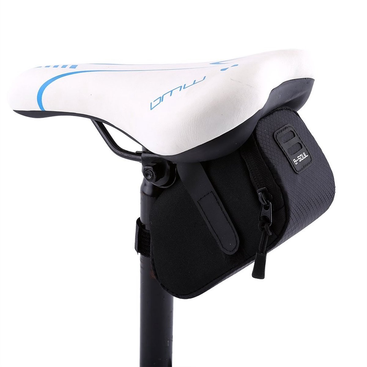 Dailygoods- Fietstas Achterzadel Opslag - Zadeltas Mountainbike/Racefiets - Lichtgewicht - Duurzaam Polyester - Veilig en Compact
