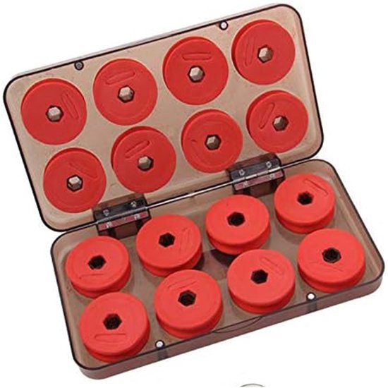 Dailygoods- Vislijn Organizer Lichtgewicht - 16 Stuks - Foam Opslag Spoelen - Vissen Winding Board - Vliegvissen/Karpervissen - Sneldrogend Materiaal - Vislijnhouder van Dailygoods — afbeelding 3
