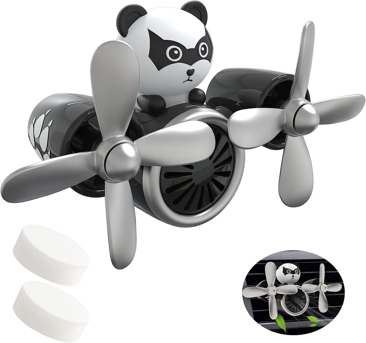 SnelShoppen - Auto Luchtverfrisser Nieuwe Auto Geur Cartoon Beer Aroma Diffuser Auto Accessoires Interieur Auto Decoratie Auto Ventilatie Clip Aromath