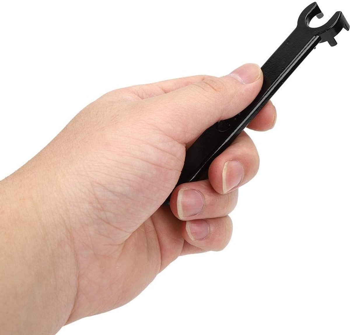 Dailygoods- Spantang Warmtebehandeld - M-Type Moersleutel - Hoogwaardige Koolstofstaal - Handgreep voor Stevige Grip - Geschikt voor ER Schachten