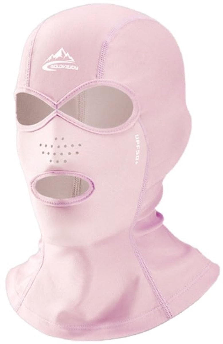 Dailygoods- Bivakmuts UV-bescherming - Multifunctioneel Gezichtsmasker - 3 Gaten - Voor Dames/Heren - Lichtgewicht Polyester - Ademend Materiaal