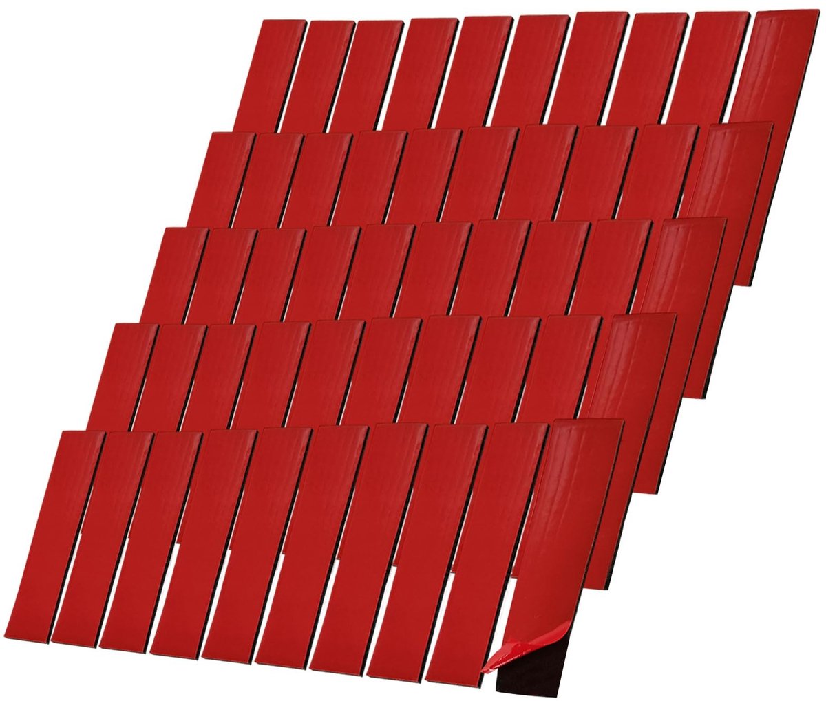 Dailygoods- Kleefpads 50 stuks - Dubbelzijdig Waterdicht - Kentekenplaathouder - Herbruikbaar - Schokbestendig - Eenvoudig aan te brengen - Plakband
