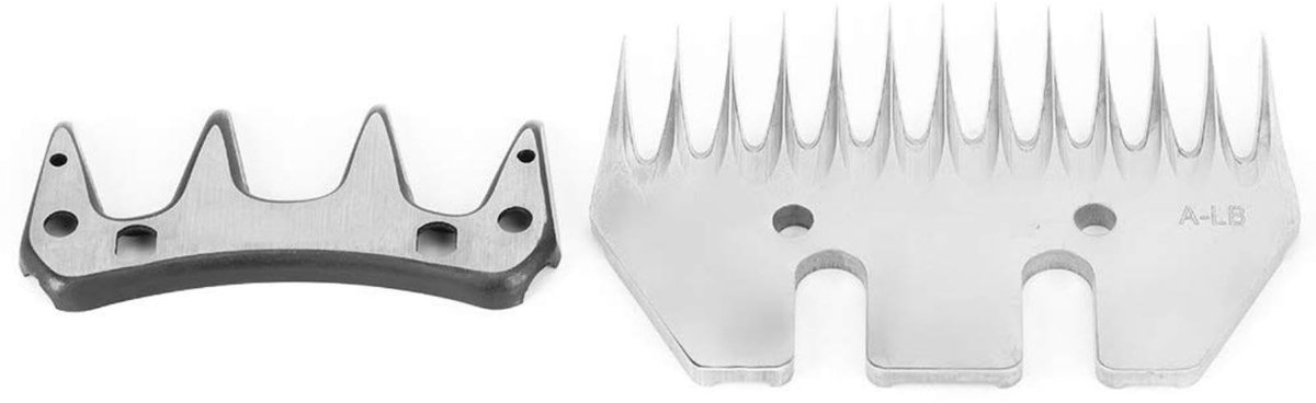 Dailygoods- Schapenschaar Mes Roestvrij Staal - Vervangend Mes - Universeel - Hoge Hardheid - 13 Tanden - Rechte Snijkant - Tondeuse Mes