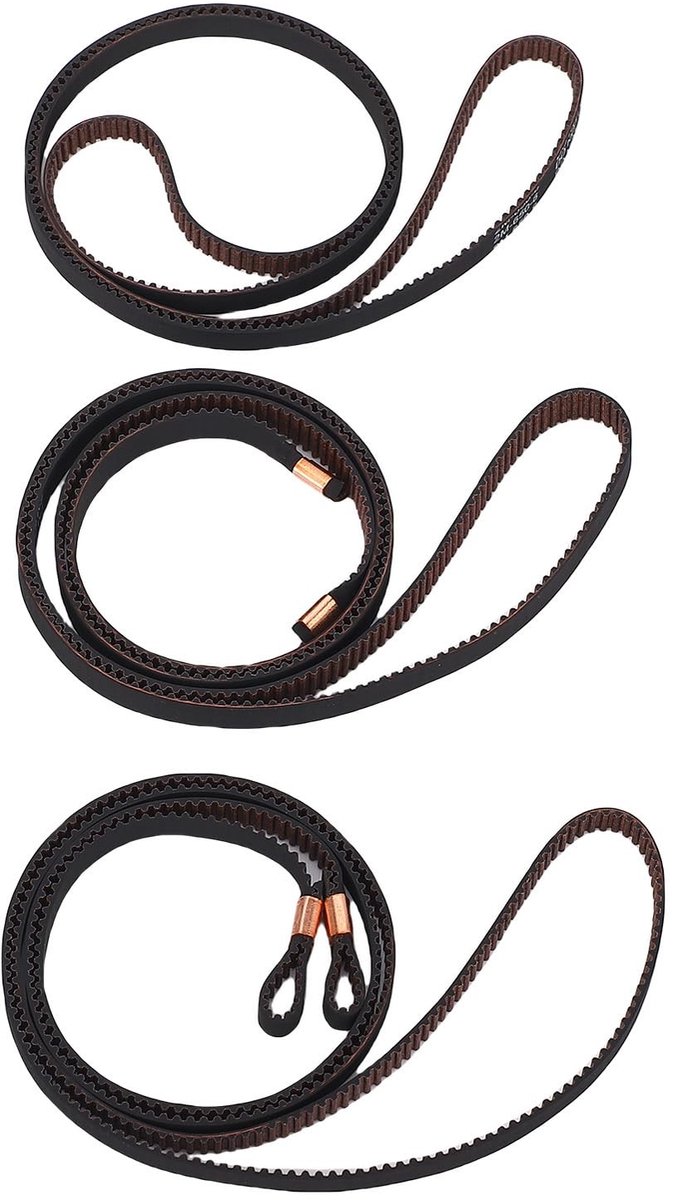 ZEYNOMAX- Distributieriem Hoge Prestatie - 3D-Printeraccessoires - Synchrone Aandrijfgordel - X/Y/Z-Axis Compatibel - Glasvezelversterkt - Onderhoudsarm - 3D-printer Riem