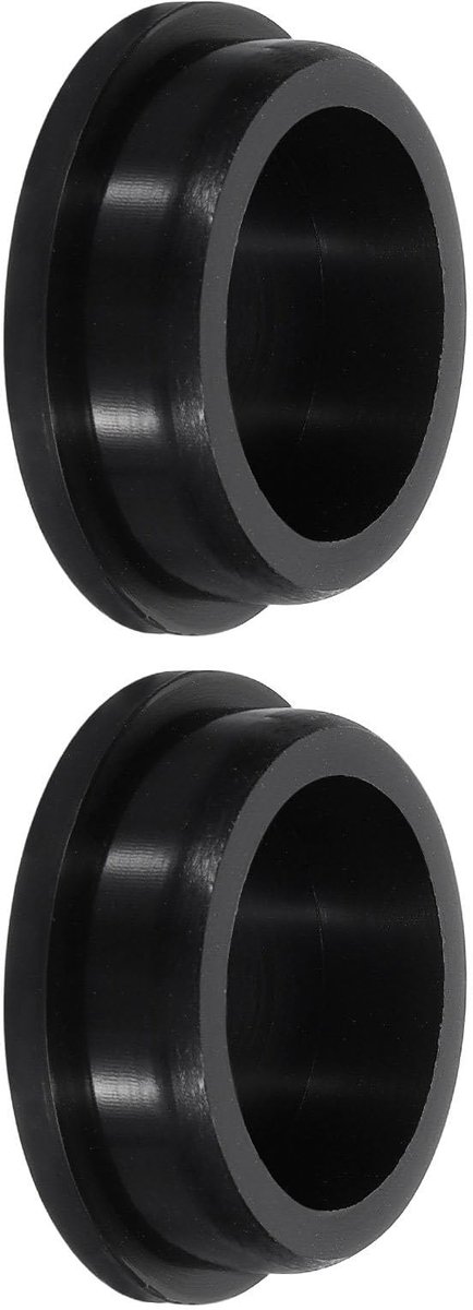 Dailygoods- Knopplug Waterdicht - Rubber - 2 Stuks - Temperatuurbestendig tot 250 °C - Eenvoudig te Installeren - Hoogwaardig Siliconenrubber - Rubberen Stop