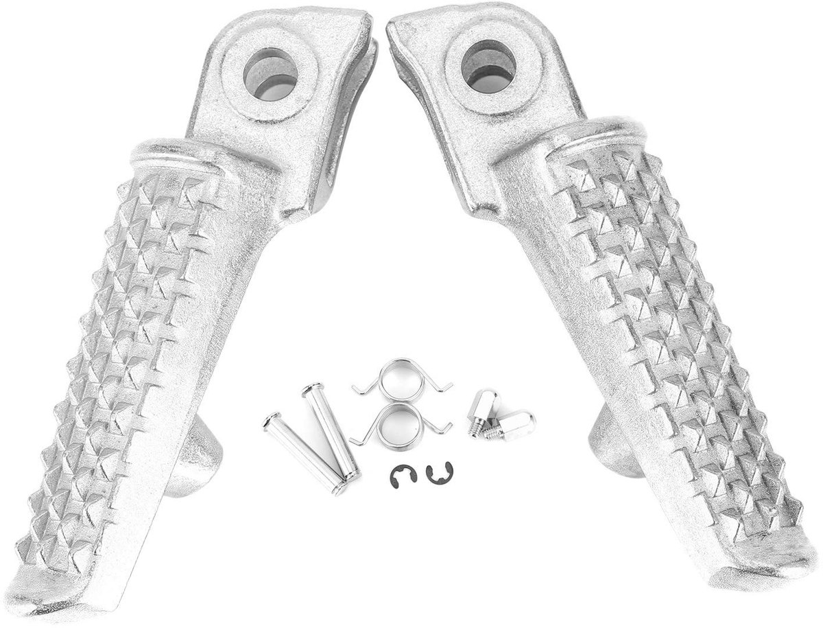 Dailygoods - Motorfiets Voorvoetsteunen - Vervangende Pedalen - Hoge Prestaties - 2 Stuks - Compatibel met CBR600RR CBR1000RR CB1000R - Ideale Reserve...