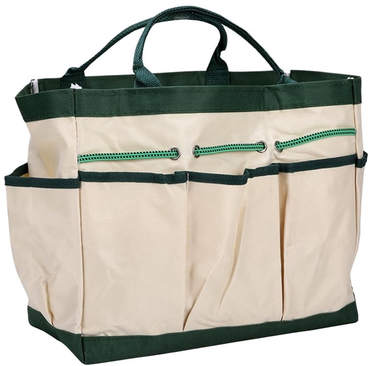 Dailygoods- Tuingereedschapstas met 8 zakken - Multifunctionele Opbergorganizer - Stevige Oxford-stof - Slijtvast en Duurzaam - Perfect voor Tuinwerkzaamheden - Opbergtas