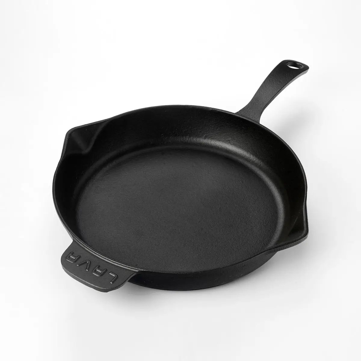 Lava Koekenpan - 28 cm - 2.3 liter - Gietijzer - Zwart