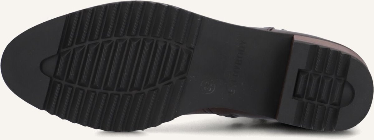 EVERYBODY Belport Enkellaarsjes - Enkelboots met rits - Dames - Bruin - Maat 36