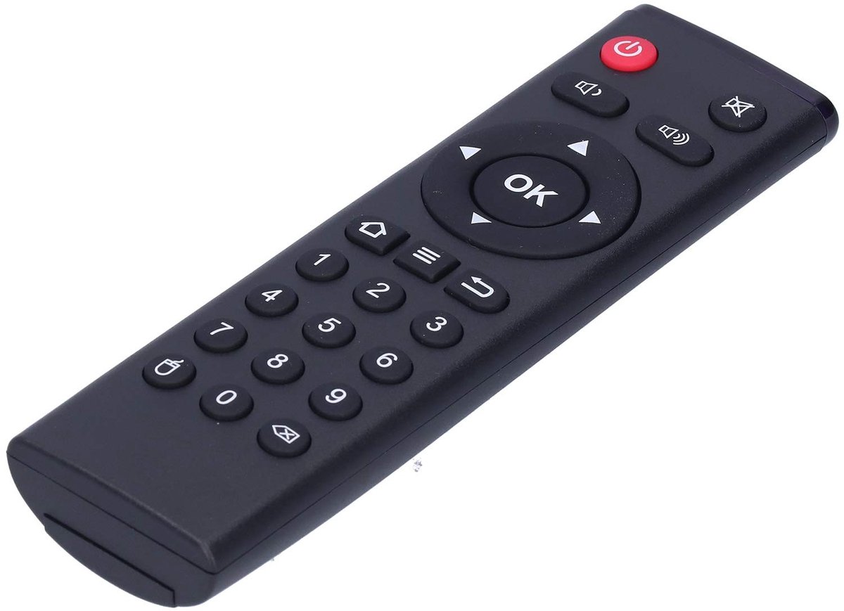 Smoakez - TX6 Afstandsbediening - Vervanging Afstandsbediening - Ergonomisch ontwerp - Geschikt voor Android TV Box - Tot 10 meter bereik - Ideaal ...