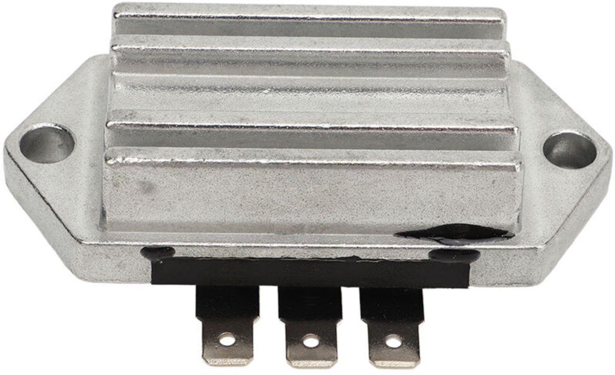 Motorgelijkrichterregelaar 4140309 geschikt voor Betrouwbare spanningsregelende gelijkrichter voor motoren van 8 tot 25 pk en dynamo's van 15 ampère.