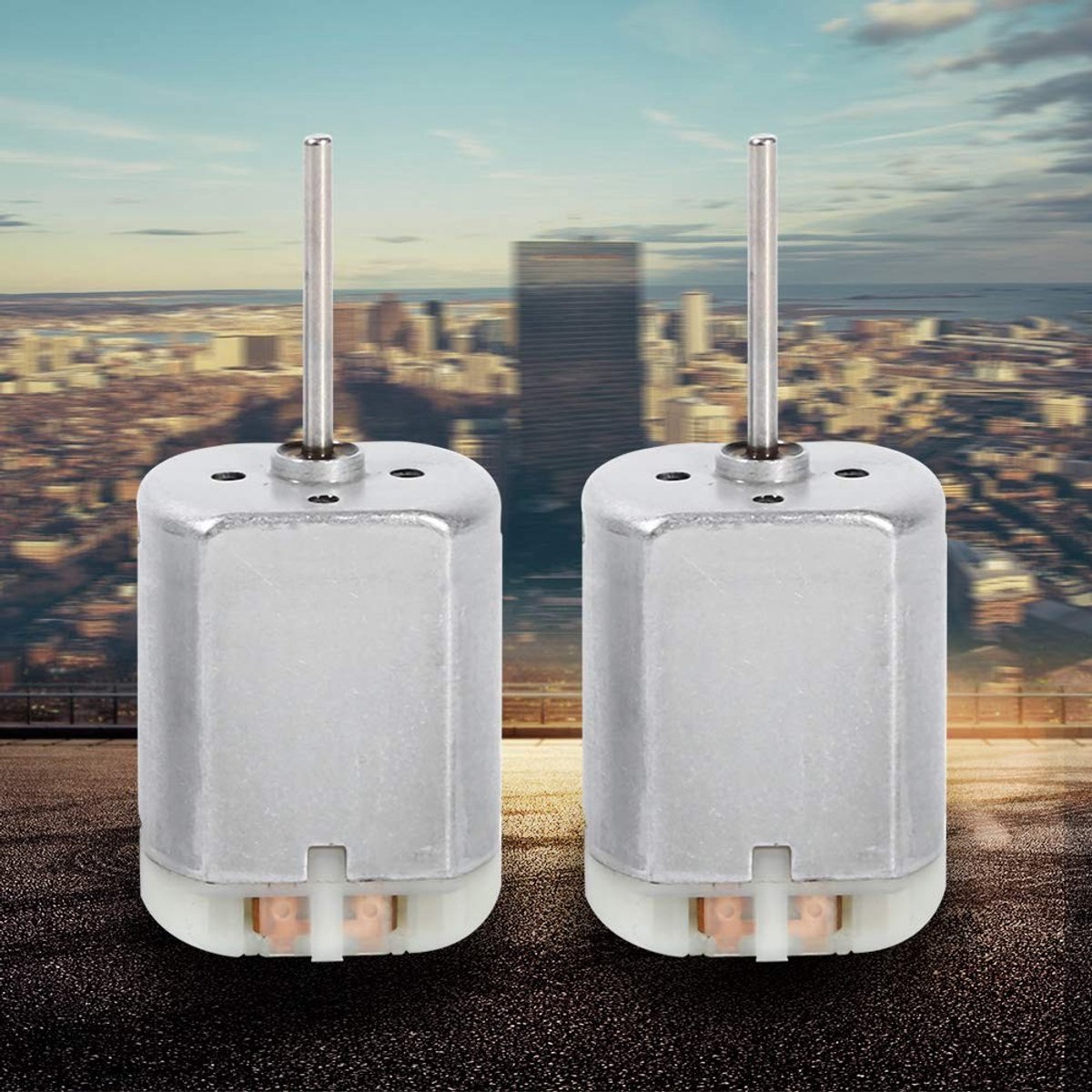 Livia home - Auto Deurslot Motor - Vervangingsmotor - Universele Toepassing - 22mm As - Efficiënte Reparatie - 2 Stuks