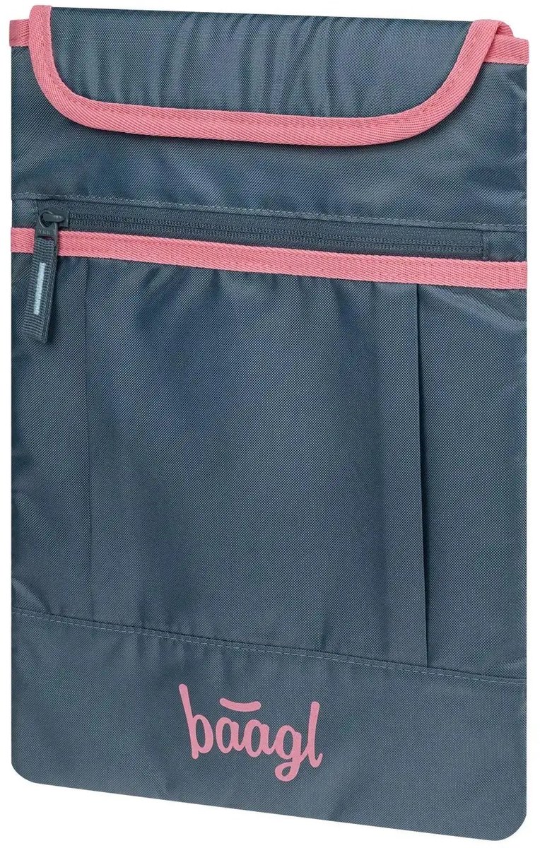 Baagl Laptoptas Logo Pink
